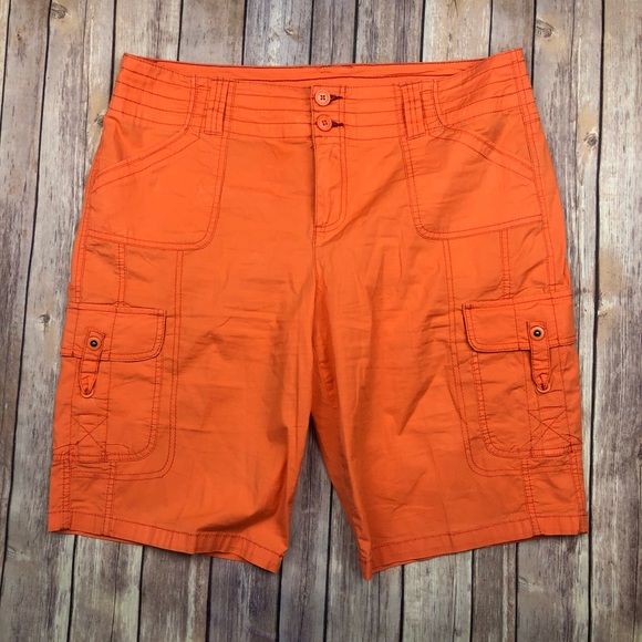 khakis & co womens cargo shorts